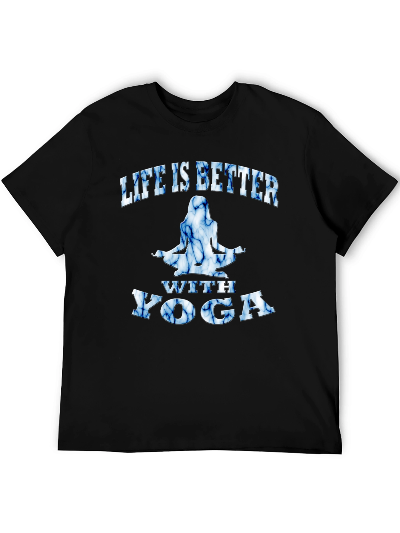 Life is Better with Yoga Graphic T-Shirt