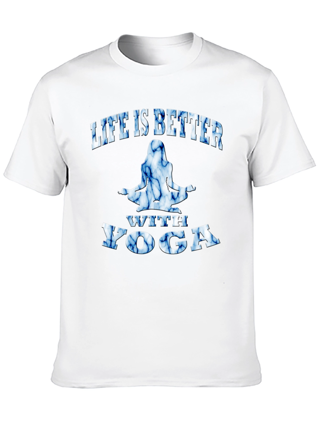 Life is Better with Yoga Graphic T-Shirt