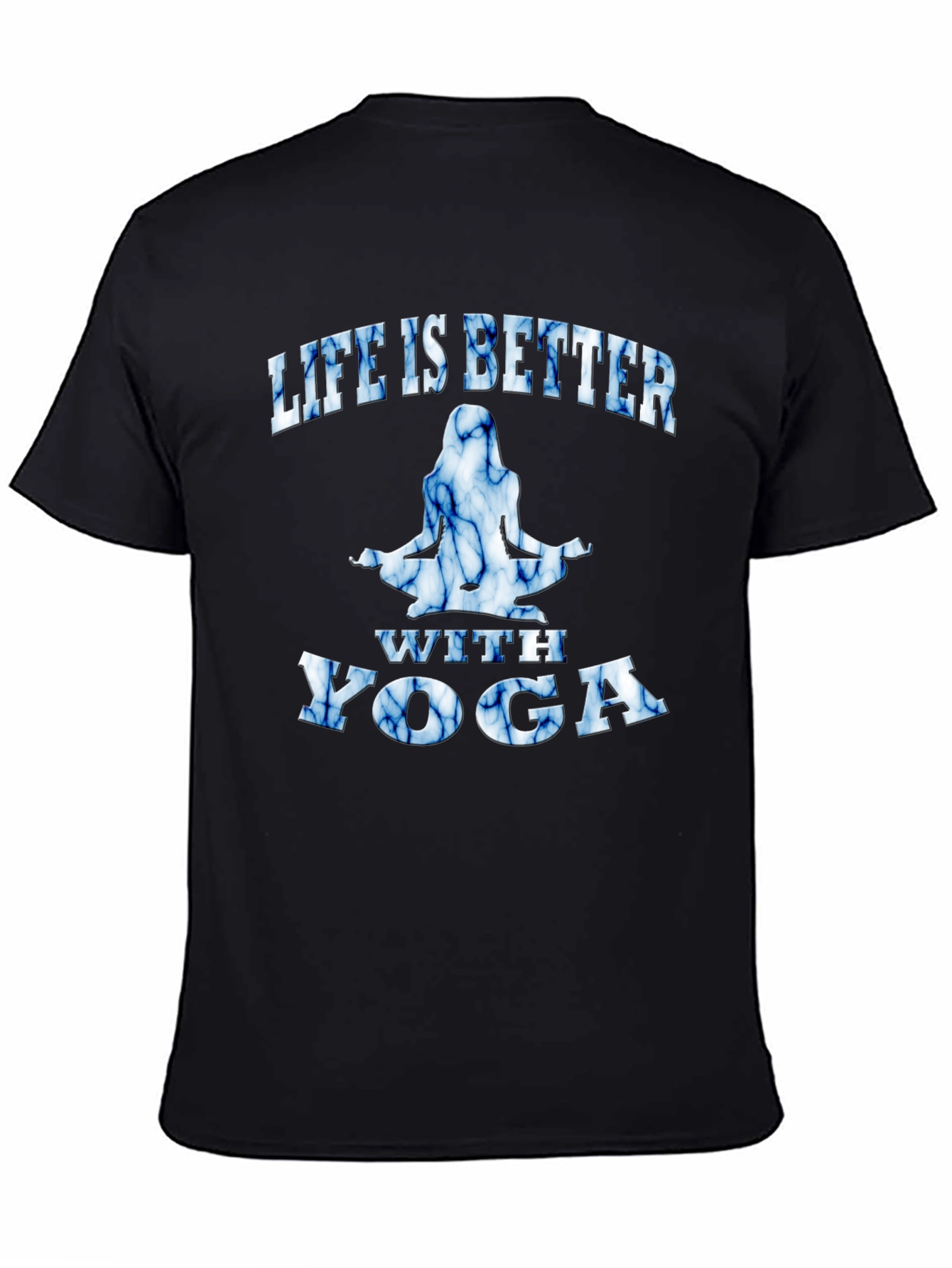 Life is Better with Yoga Graphic T-Shirt