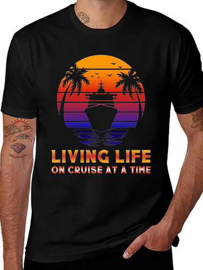 Living Life on Cruise at a Time T-Shirt