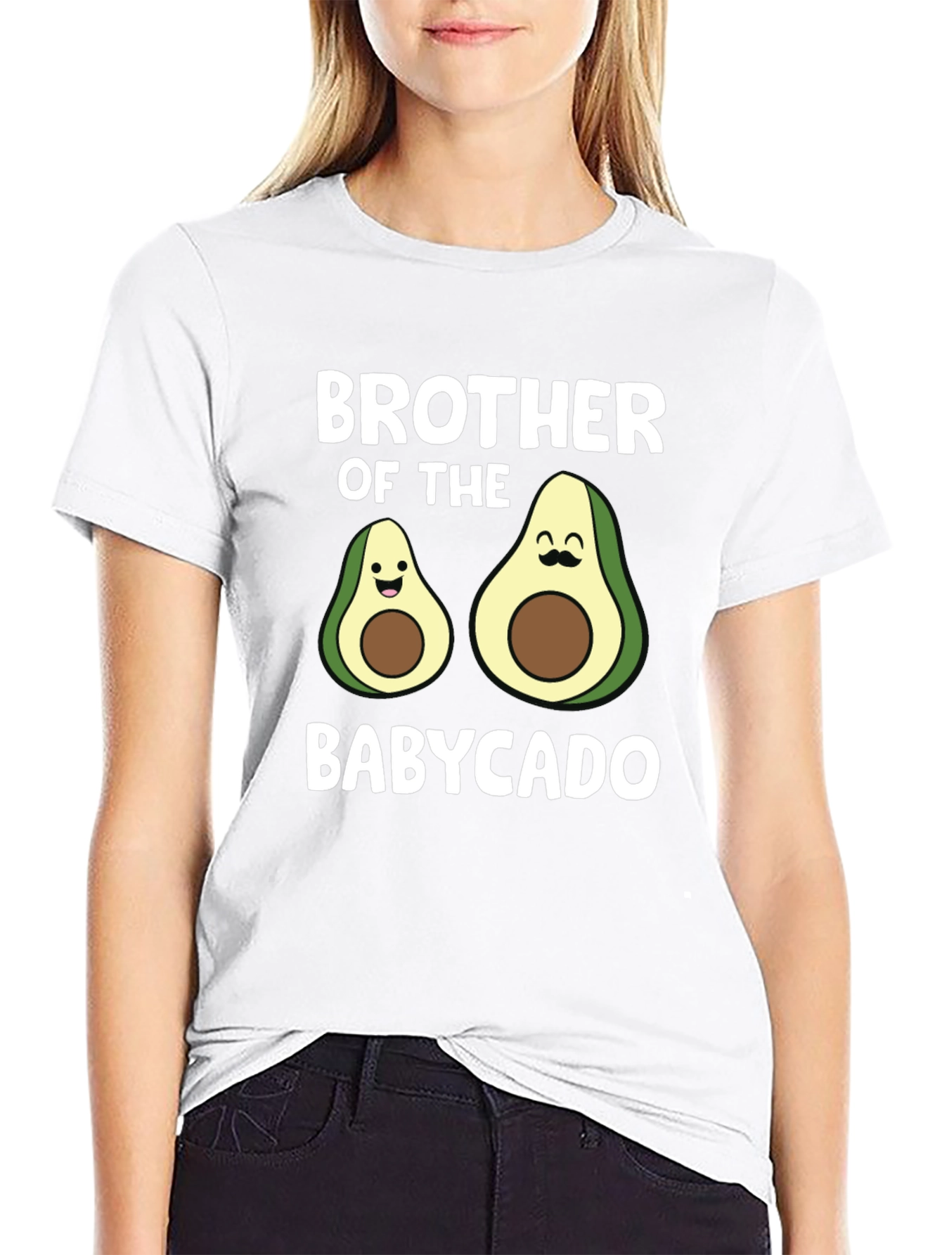 Brother of Babycado Avocado Graphic T-Shirt