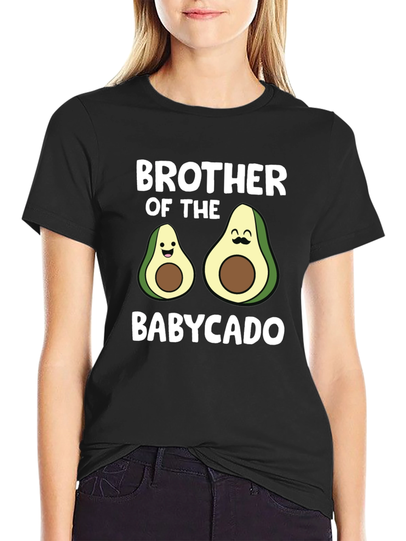 Brother of Babycado Avocado Graphic T-Shirt