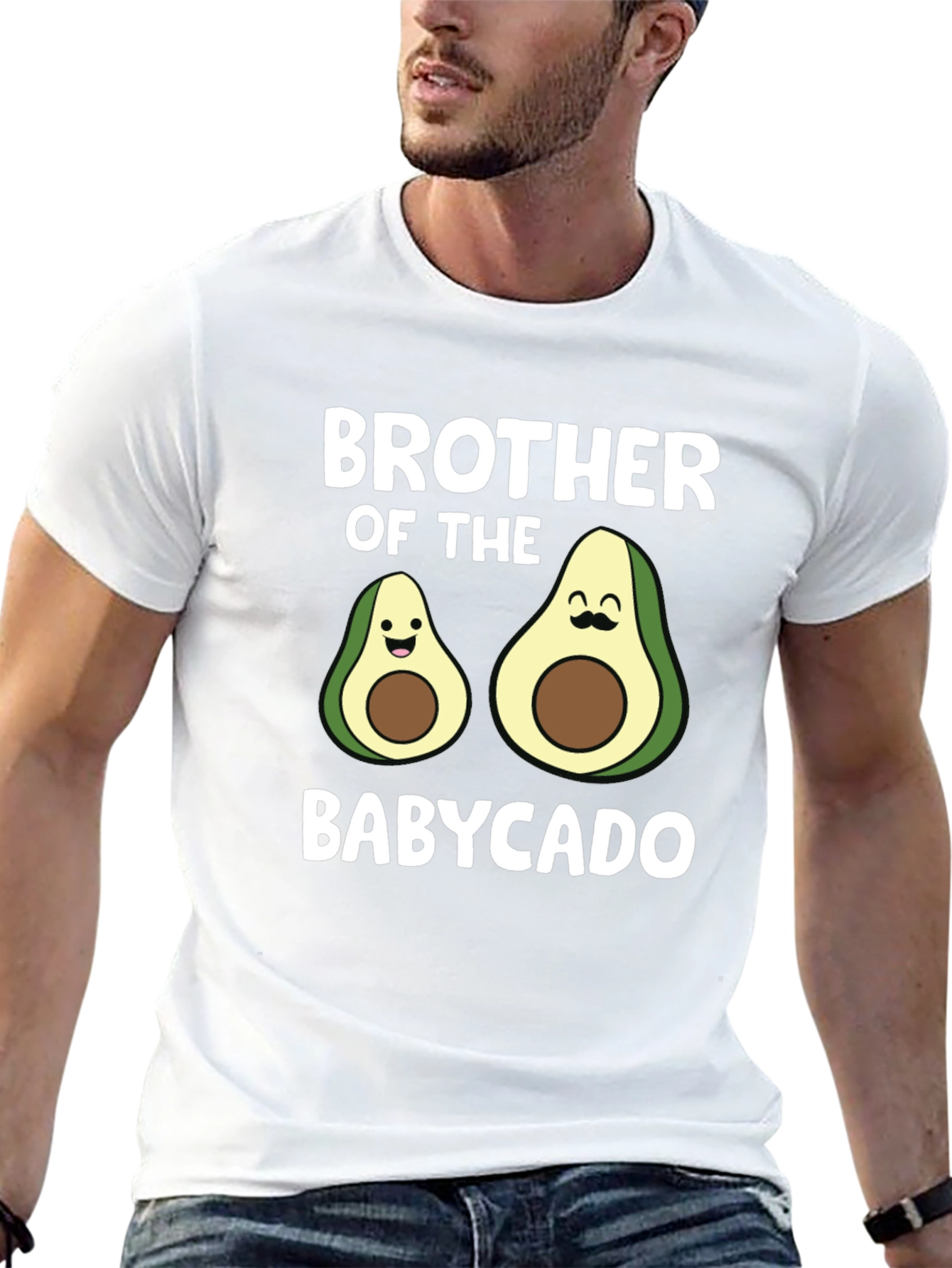 Brother of Babycado Avocado Graphic T-Shirt