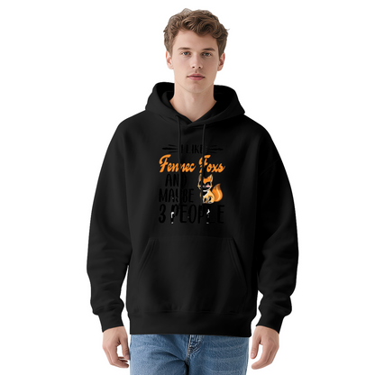 Premium Graphic Hoodie - Typographic Design Reading