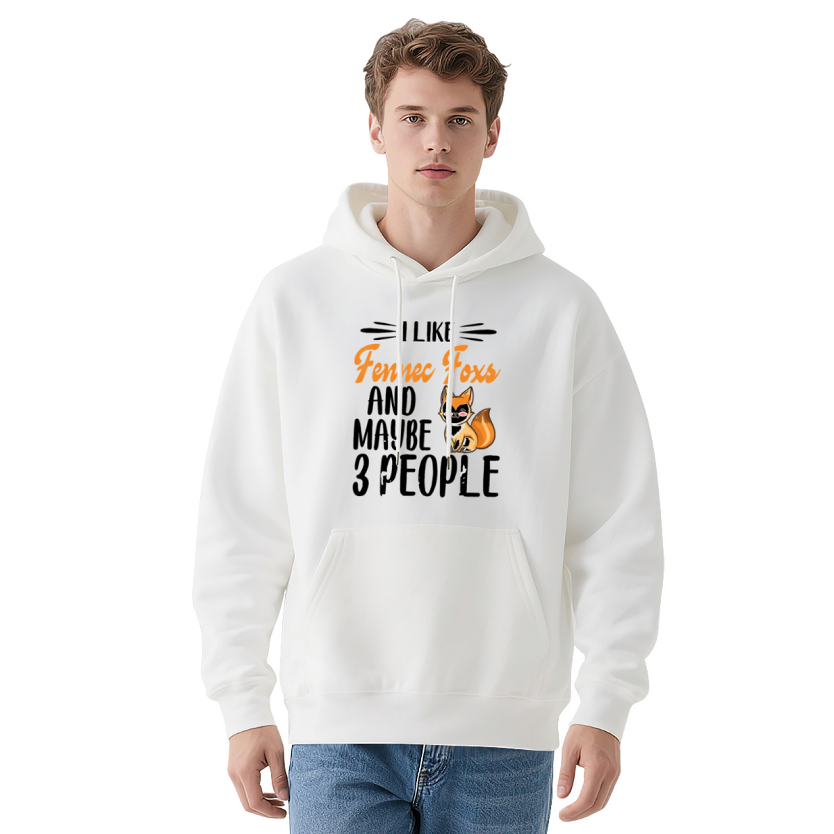 Premium Graphic Hoodie - Typographic Design Reading