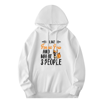 Premium Graphic Hoodie - Typographic Design Reading