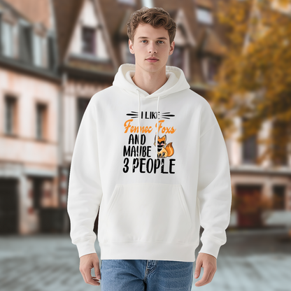 Premium Graphic Hoodie - Typographic Design Reading