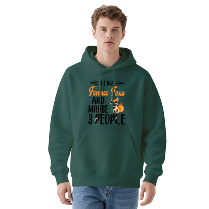 Premium Graphic Hoodie - Typographic Design Reading
