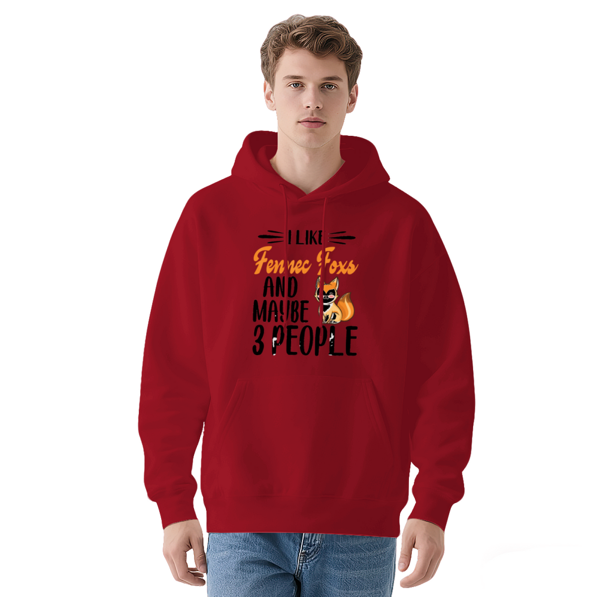 Premium Graphic Hoodie - Typographic Design Reading