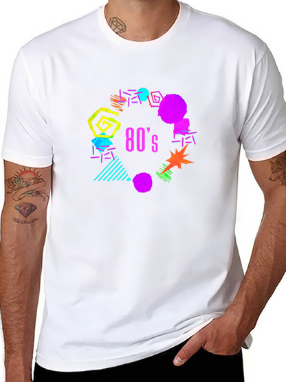 Retro 80s Style Graphic T-Shirt