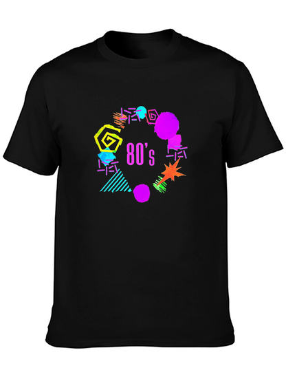 Retro 80s Style Graphic T-Shirt