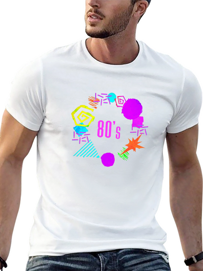 Retro 80s Style Graphic T-Shirt