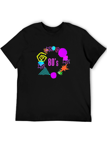 Retro 80s Style Graphic T-Shirt