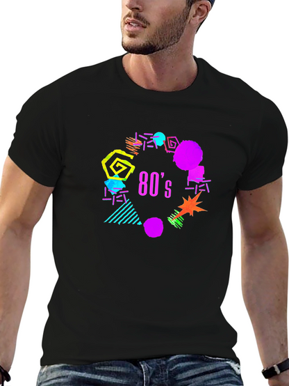 Retro 80s Style Graphic T-Shirt