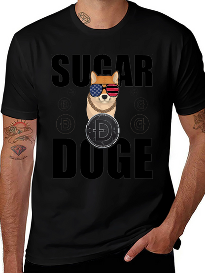 Sugar Doge Black T-Shirt
