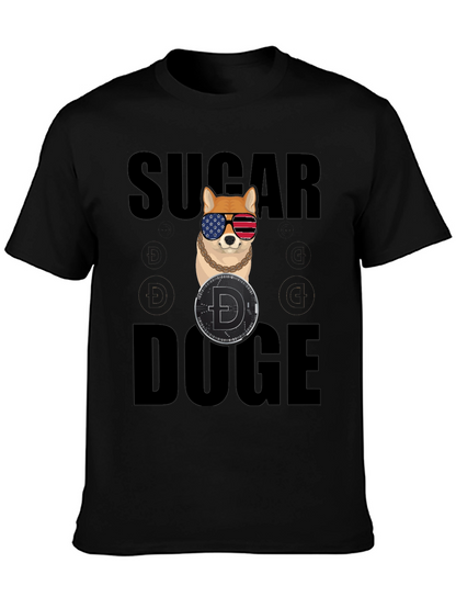 Sugar Doge Black T-Shirt