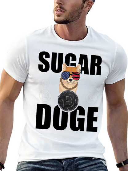 Sugar Doge Black T-Shirt