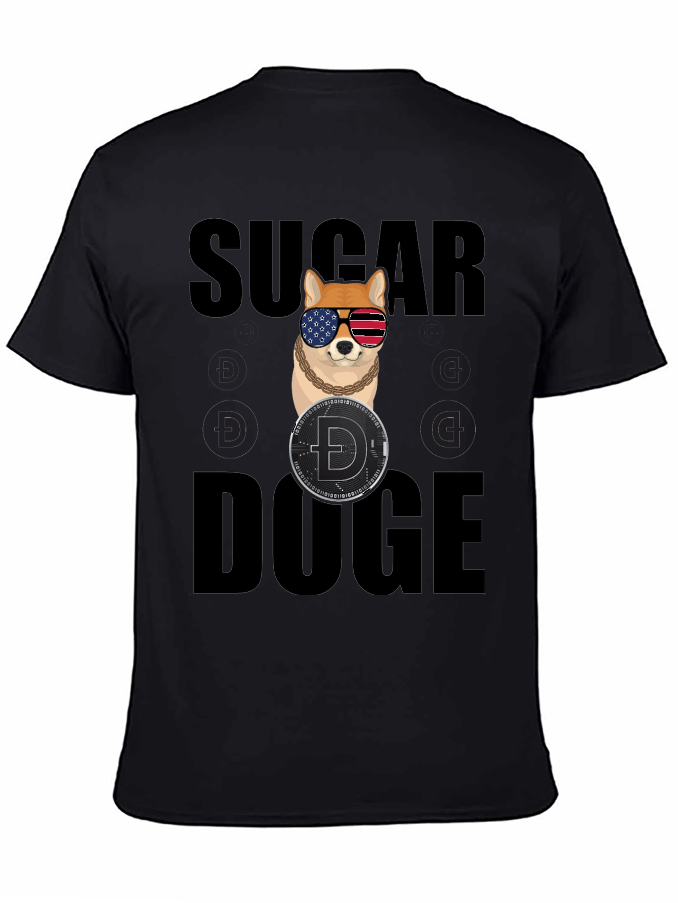 Sugar Doge Black T-Shirt