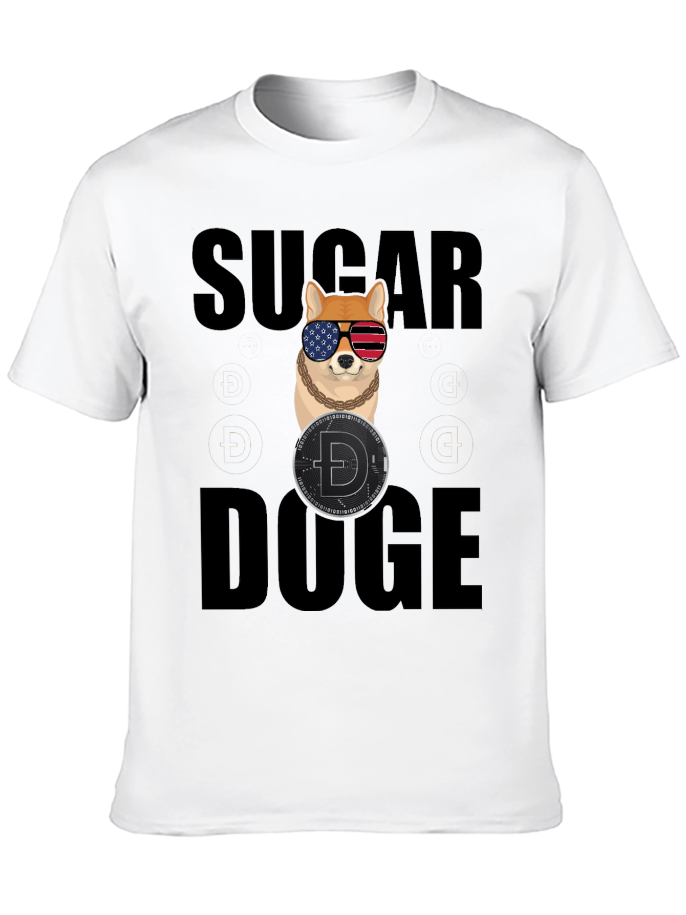 Sugar Doge Black T-Shirt