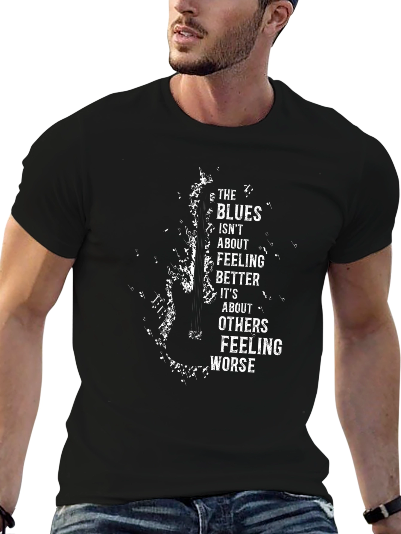 The Blues Guitar T-Shirt - Feeling Worse