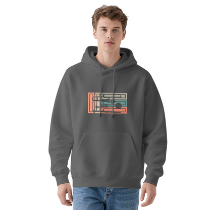 Geometric Brass Instrument Stripe Hoodie