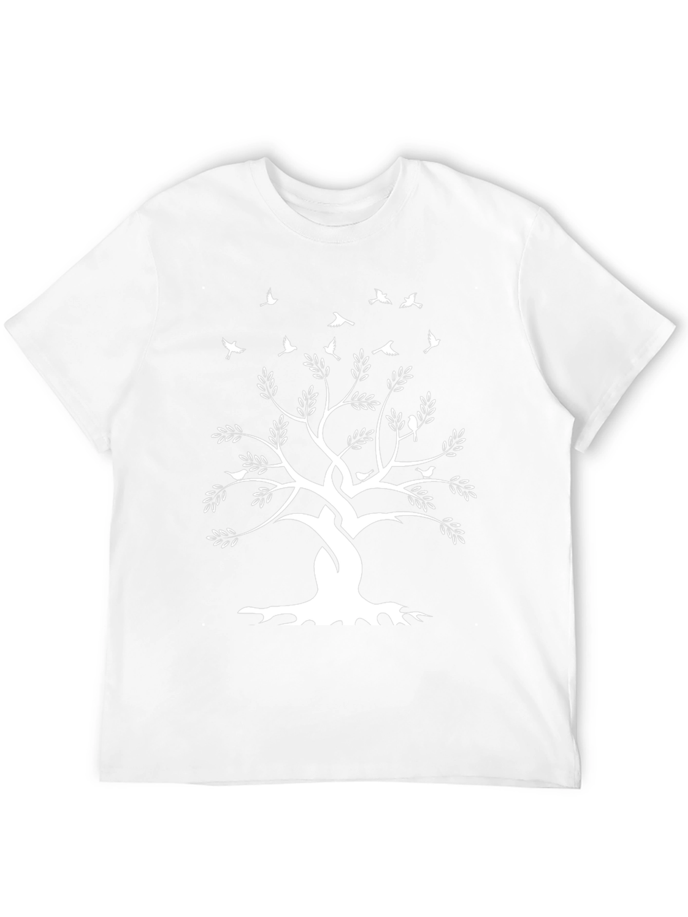 Tree of Life Graphic Tee - Black Cotton T-Shirt