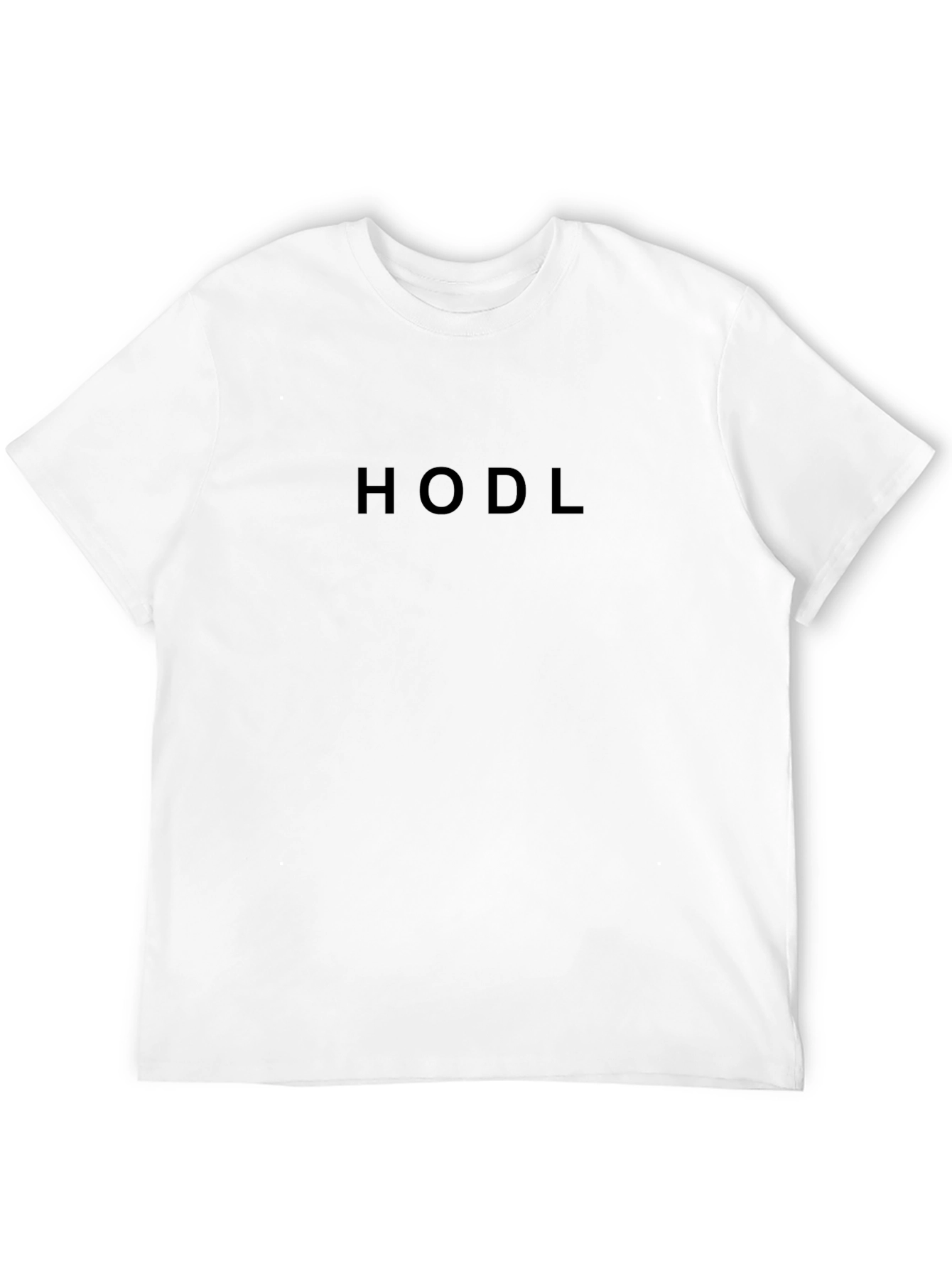 HODL Black T-Shirt - Crypto Investor Tee