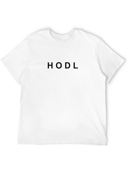 HODL Black T-Shirt - Crypto Investor Tee