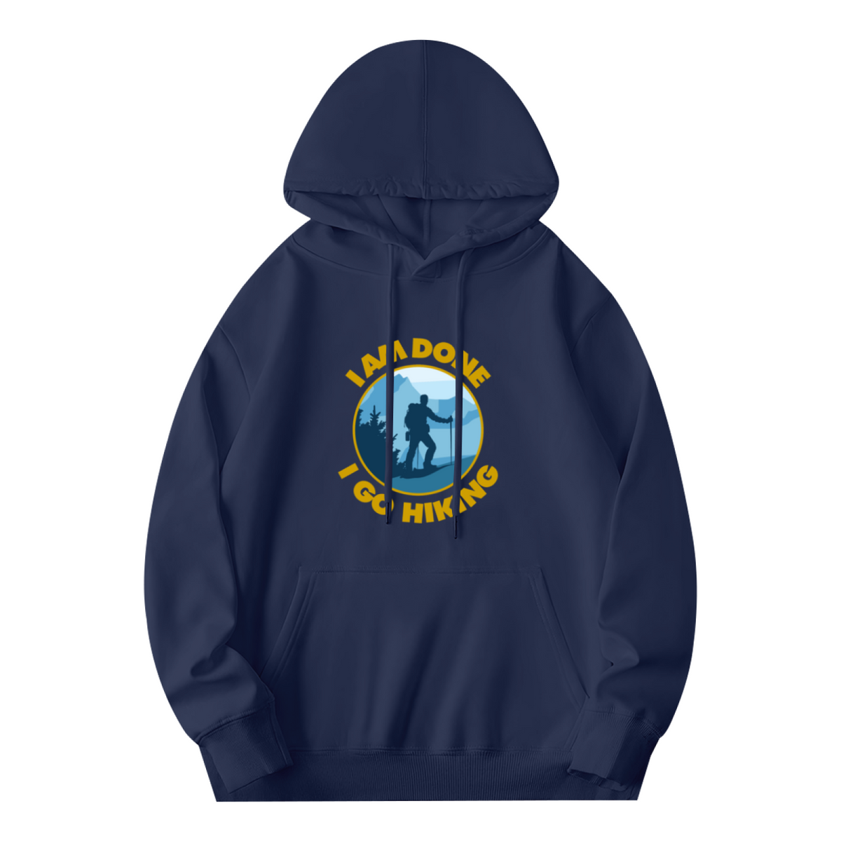 I Am Done I Go Hiking Funny Adventure Hoodie