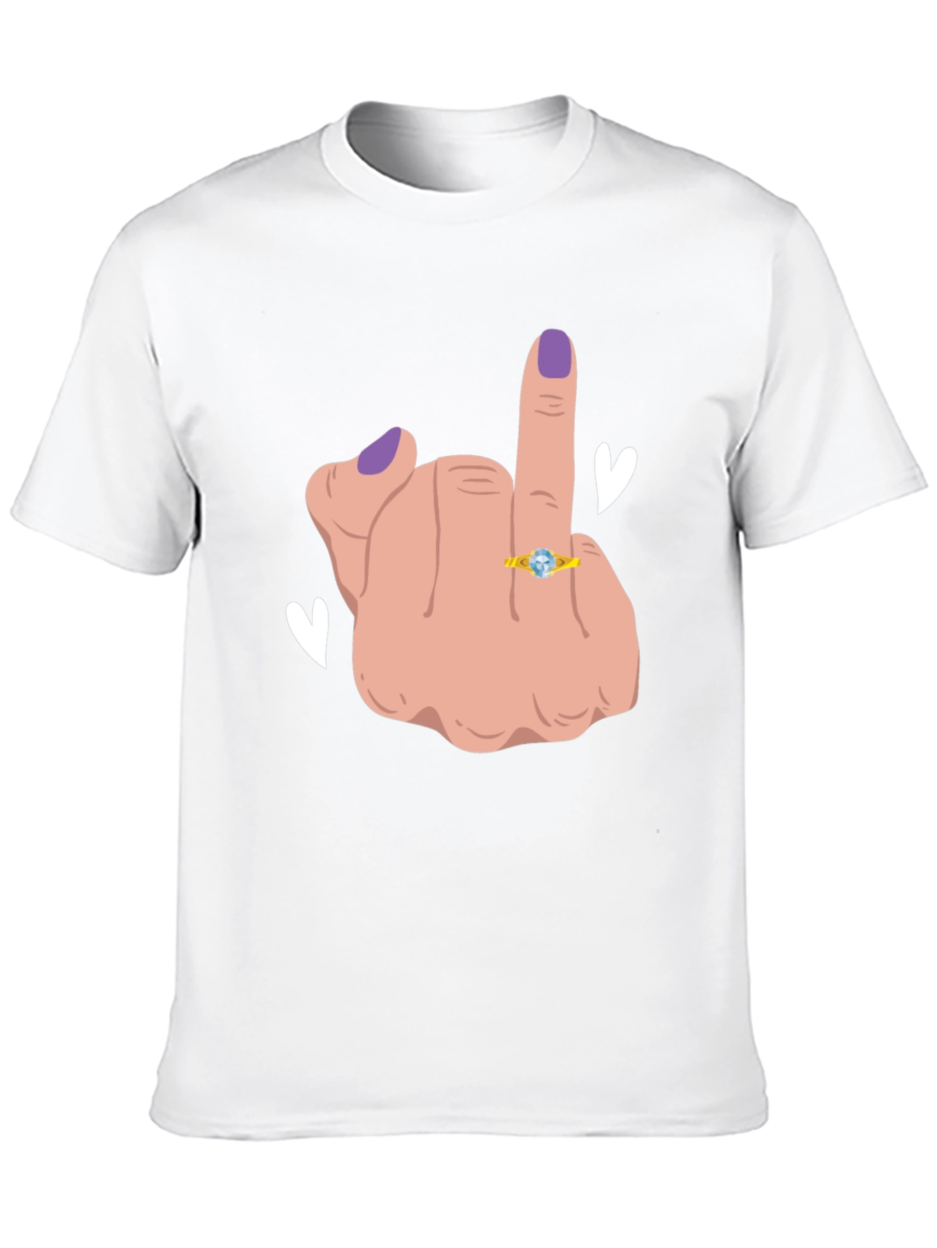 Funny Middle Finger T-Shirt