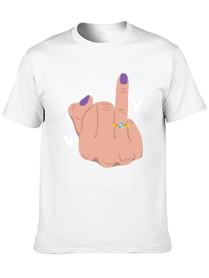 Funny Middle Finger T-Shirt