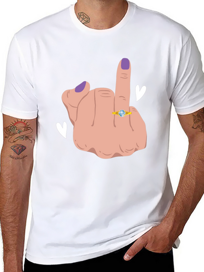 Funny Middle Finger T-Shirt