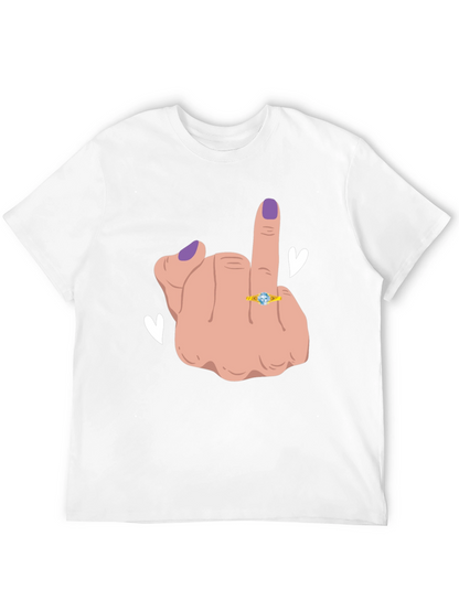 Funny Middle Finger T-Shirt
