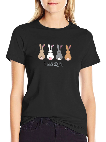 Bunny Squad T-Shirt - Cute Easter Graphic Tee