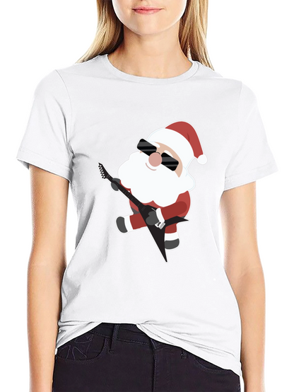 Rockin Santa Graphic Tee