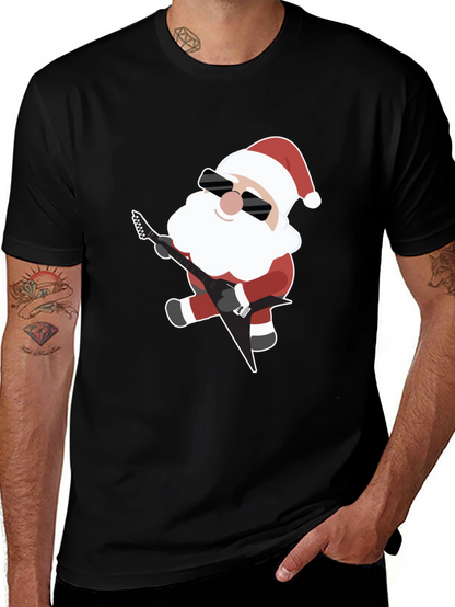 Rockin Santa Graphic Tee