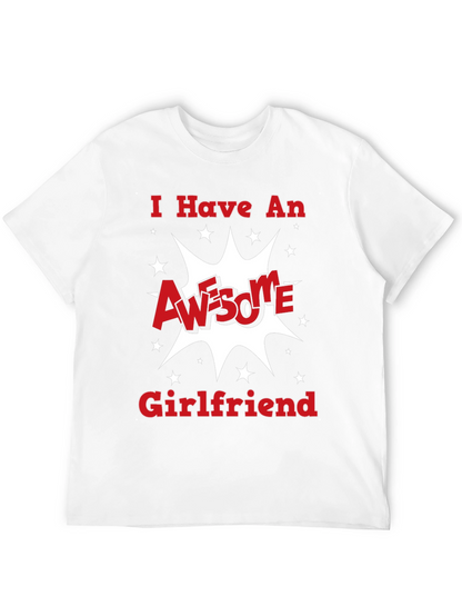 Awesome Girlfriend Black Graphic Tee