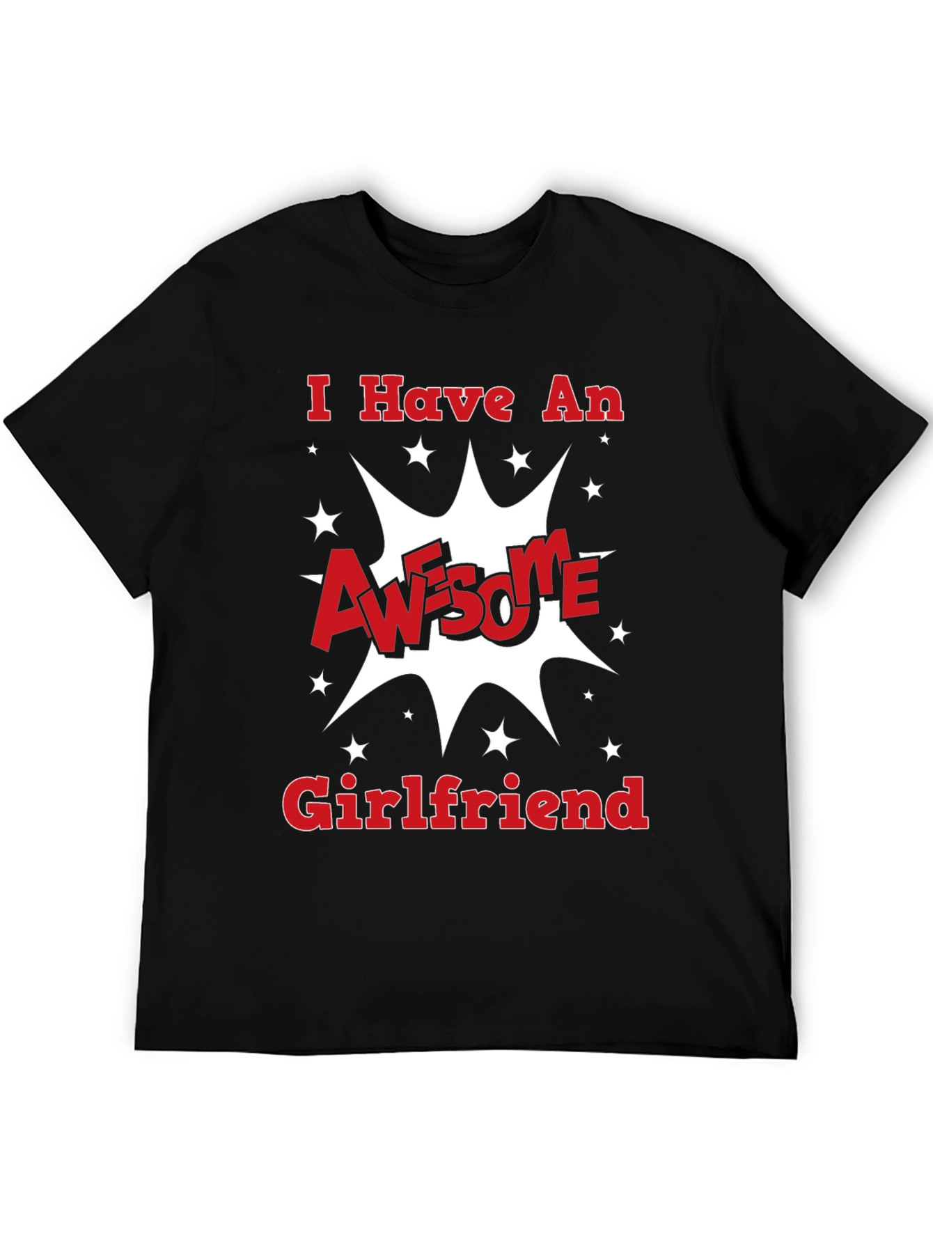 Awesome Girlfriend Black Graphic Tee