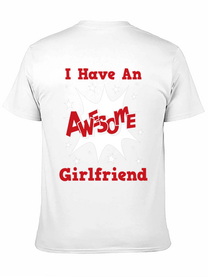 Awesome Girlfriend Black Graphic Tee