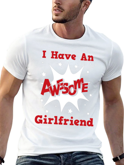 Awesome Girlfriend Black Graphic Tee