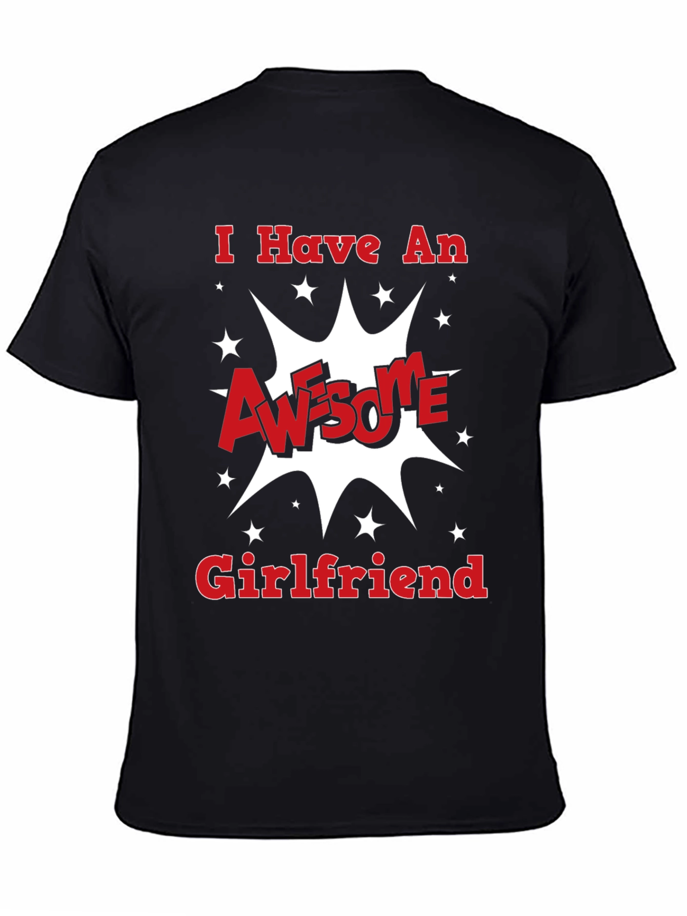 Awesome Girlfriend Black Graphic Tee