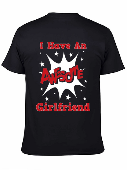 Awesome Girlfriend Black Graphic Tee