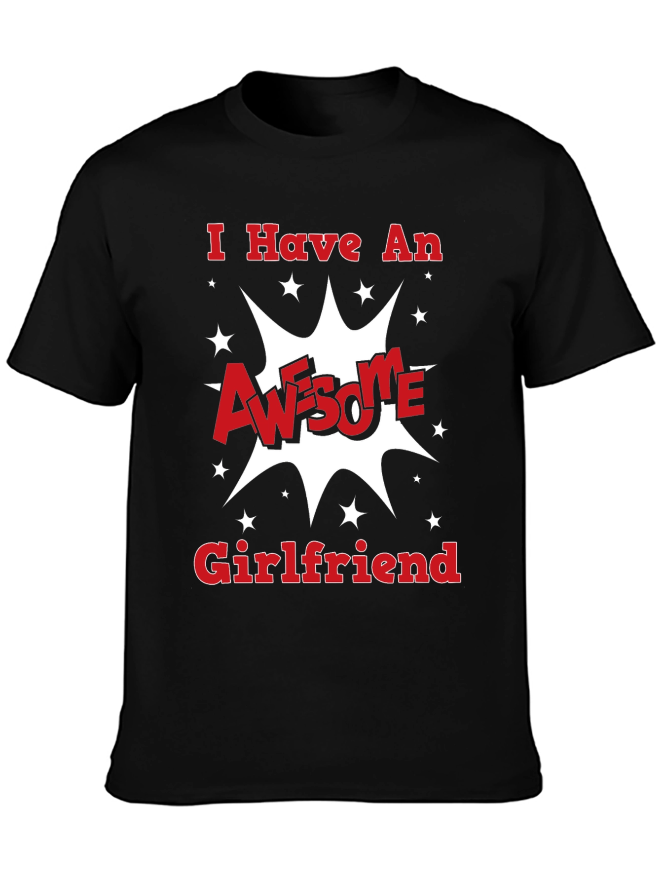 Awesome Girlfriend Black Graphic Tee