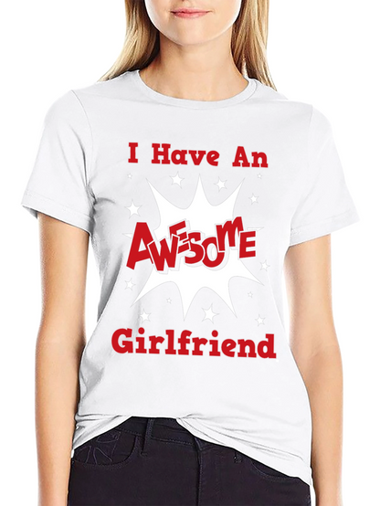 Awesome Girlfriend Black Graphic Tee
