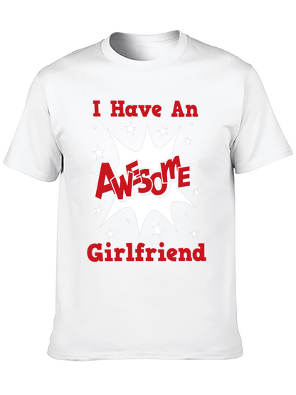 Awesome Girlfriend Black Graphic Tee