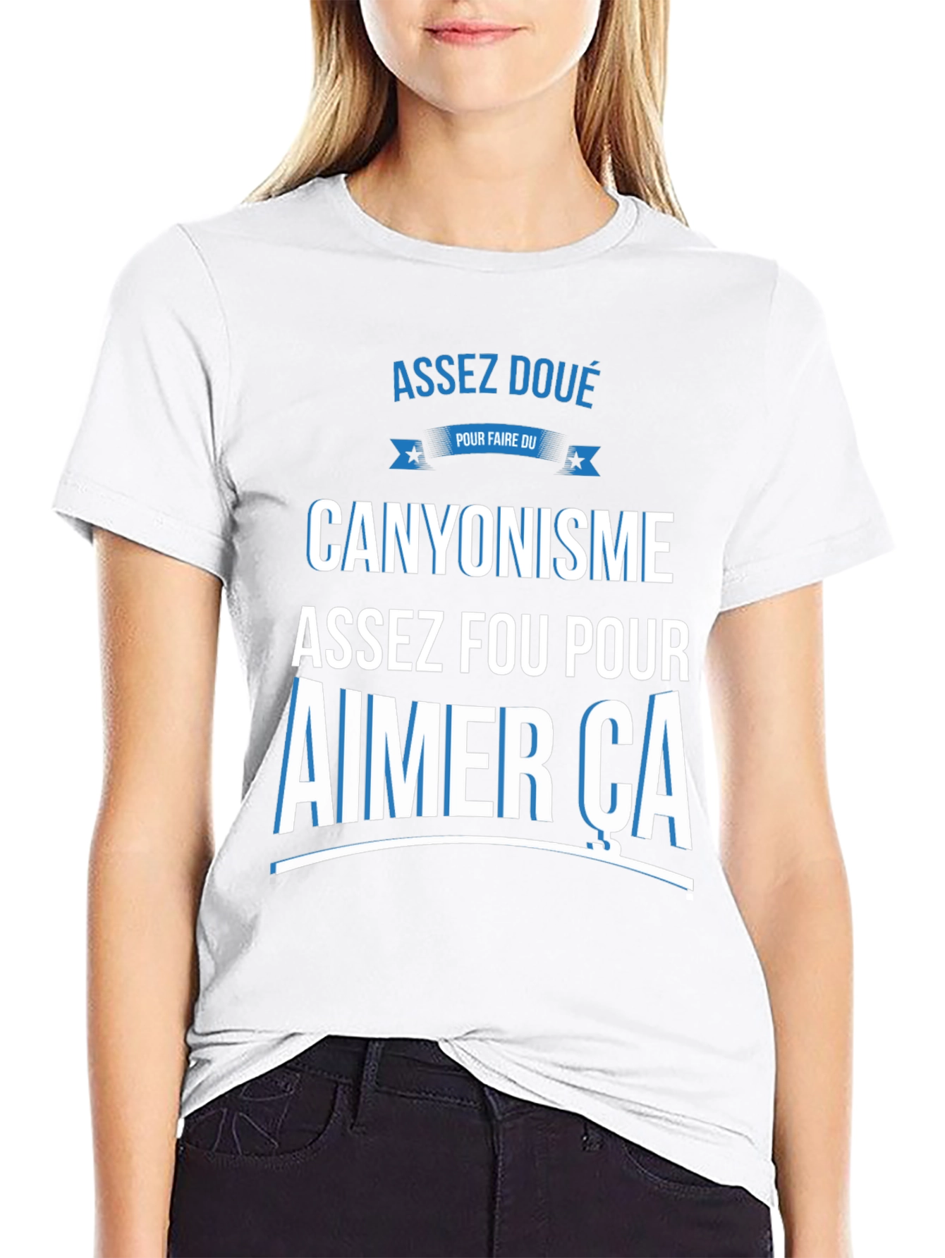 Canyoning T-Shirt - Assez Fou Pour Aimer Ca