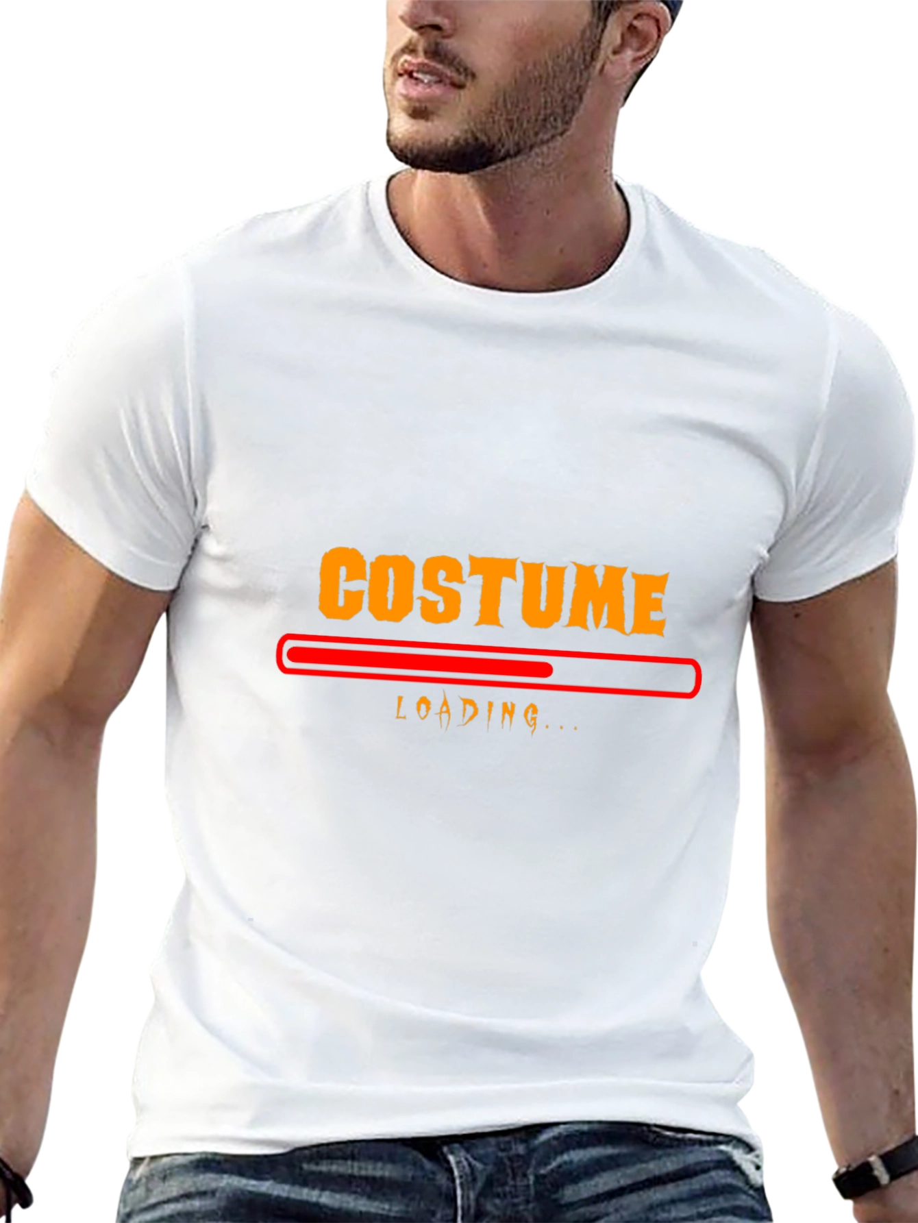 Costume Loading T-Shirt - Halloween Ready