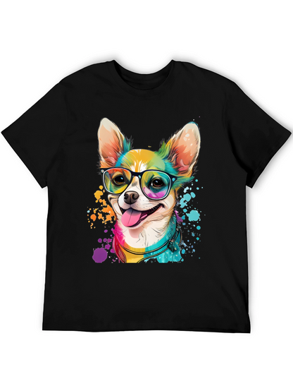 Rainbow Chihuahua Graphic Tee