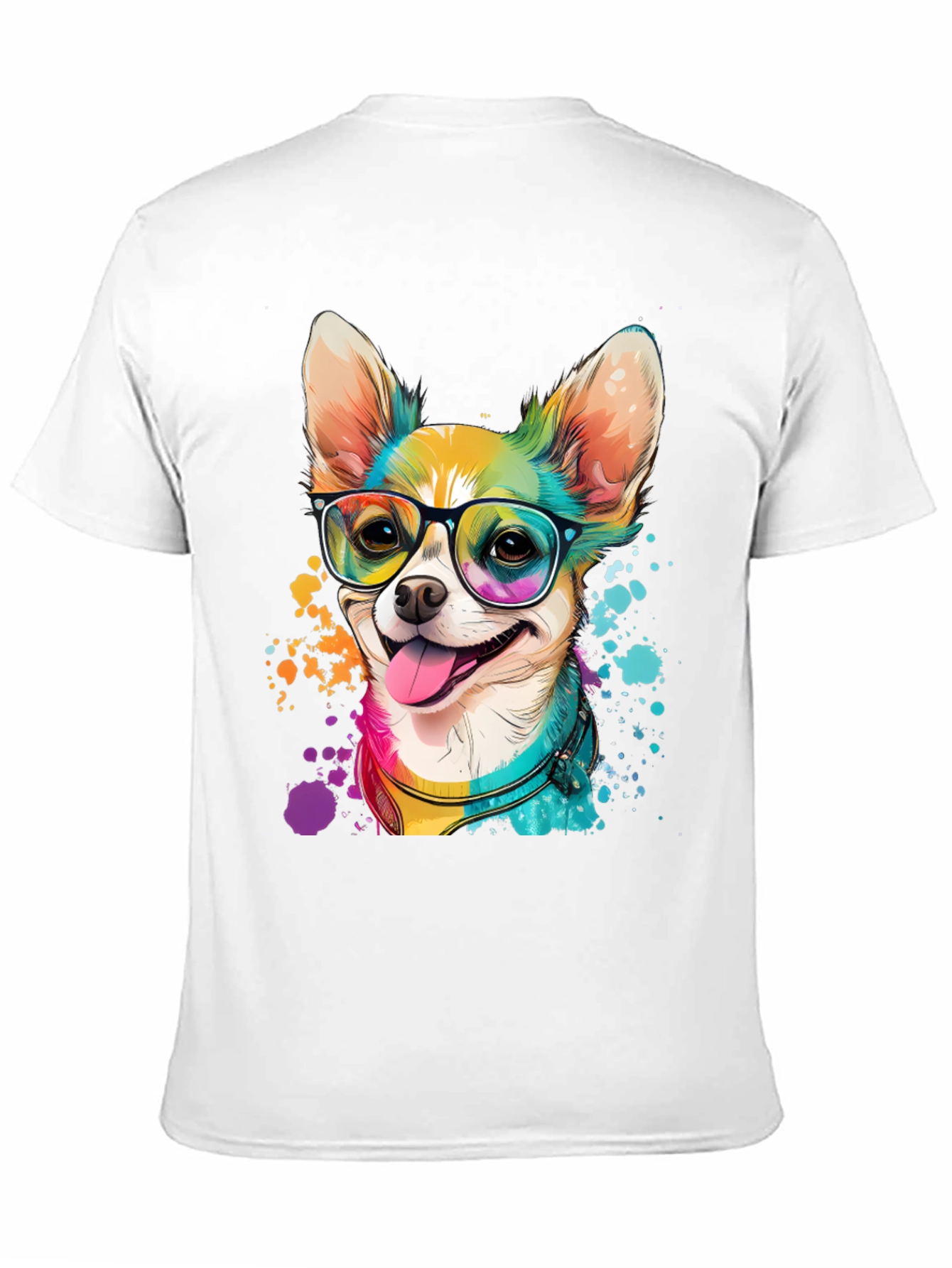 Rainbow Chihuahua Graphic Tee