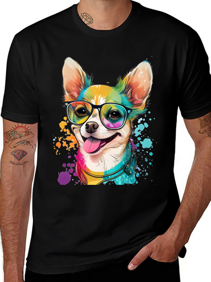 Rainbow Chihuahua Graphic Tee